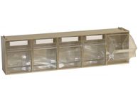 main image for ad Madia 3 5-Box Storage Container Tilt Bins (600X140X168Mm)