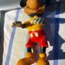 a vintage 1970s Walt Disney Productions hard plastic/vinyl jointed Mickey Mouse figure (made in Hong Kong) Image 4