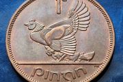 Ireland 1963 Excellent Penny Coin