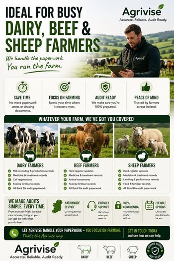 Bord Bia Audit Paperwork Prep Dairy, Beef & Sheep
