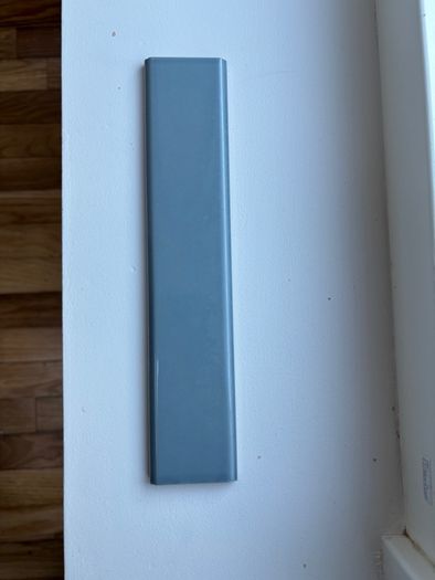5 unopened boxes of tiles (200 in total) - grey blue/turqoise