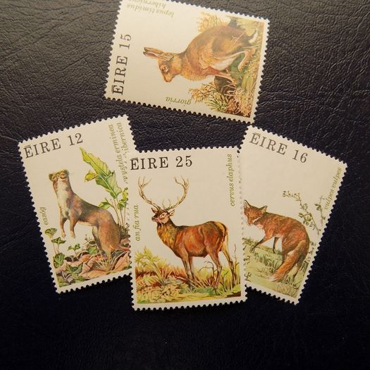 Irish stamps set 1980.Fauna and Flora.MNH.
