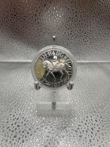 28.28grams Fine 925 Silver Bullion 25th Anniversary Accession of Queen Elizabeth ll 1977.
