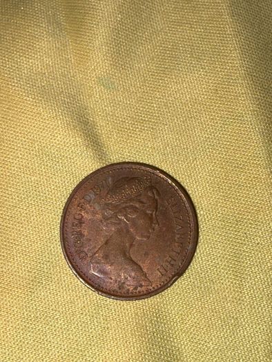 1971 Great Britain Decimal Half Penny Coin - First Year of Issue