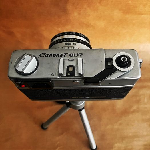 Canonet G-III 17 35 mm film camera Manufactured from spring 1972 to summer 1982