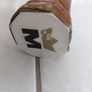 Vintage Tennis Racket Montana Redstroke includes a metal Zephyr maintenance cross for reinforcement 1970s Image 8