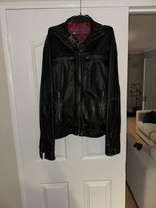 leather jacker biker style