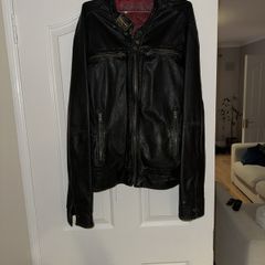 leather jacker biker style