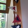 Metal bird bunting Image 3