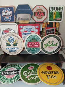 Collection Of Vintage Beer Mats Excellent Condition