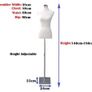 New Womens Tailors Bust Dummy (White) - FREE Delivery Image 5