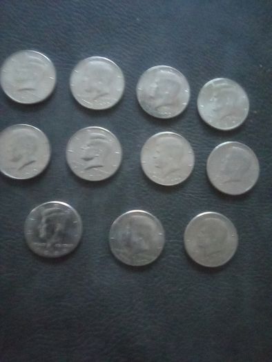 11.  American.  J.F..K.    Half. Dollars