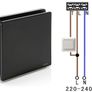Sterr Bathroom Extractor Fan with Timer 100mm Image 3