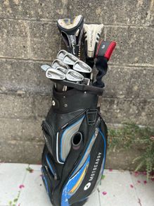 Full set of golf clubs
