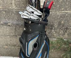 Full set of golf clubs