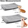 NEW SALE | Dog Bed Mat Large 90 x 58CM Washable Fluffy Sherpa Cat Bed Cushion with Anti-Slip Bottom Image 3