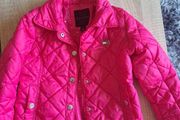 Tommy Hilfiger little girl red lightly padded jacket age 4 yrs Perfect condition Postage included