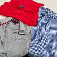 Boys designer Ralph Lauren and Tommy Hilfiger