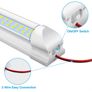 25131 72 LED Interior Light Strip 12V Car Van Bus Caravan ON/OFF Switch Image 4