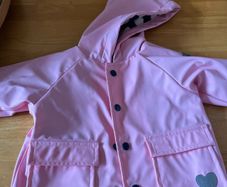 Girls 9-12 month HatleyPink Raincoat