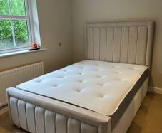 New Double & King Size Bed Frames + Mattress Optional