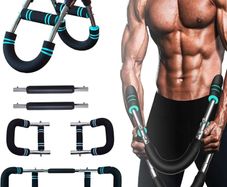 Ultimate Twister Arm Trainer, Adjustable 40-100lbs Portable Spring Resistance Chest & Arm Workout Equipment , Portable Detachable Upper Body Fitness Machine for Home & Gym.
