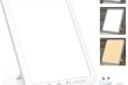 SAD Lamp - 15000 Lux Light Therapy with 3 Color Temperature, 6 Timer, Memory Function, Touch Control for Office/Desk/Home/Sleep