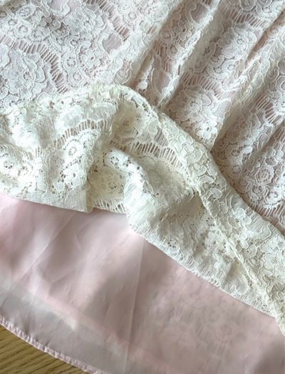 Atmosphere Blush Pink Lace Skater Dress Size 10 NWT Wedding Guest Party Vintage Dress