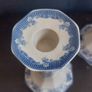 Lovely Pair of Tall Vintage Powell Craft Candlesticks in Excellent Condition, in the Very Popular but Discontinued Pattern, The Cuddra Collection, Rare Items Image 6