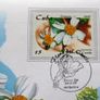 Cuba Coin stamp cover Bidens Pilosa herb flower 1997 Image 2