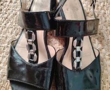 Sioux Black Sandals  Size 5