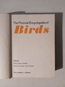 The Pictorial Encyclopedia of Birds edited by Bruce Campbell