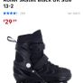 Roller skates black worn once or twice size uk 13-2 kids Image 5