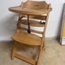 Wooden High Chair Image 2