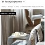 JYSK UDBY chrome pedestal / bed table Image 6