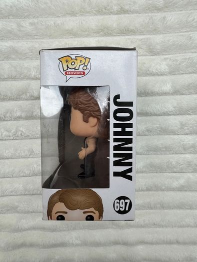 Funko Pop Movies Johnny From Dirty Dancing Collectible #697 new damaged box Please look at the pictures