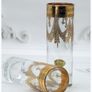 Hollywood Regency Murano 24K Gilded Highball Glasses Set Image 4
