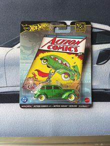 Hot wheels Premium Action Comics metal car
