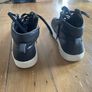 Mens leather trainers Image 5