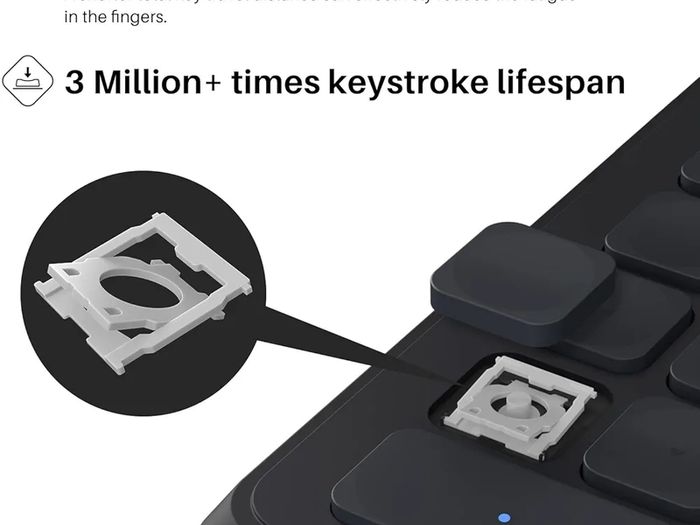 HUION Keydial Mini K20 Bluetooth Remote Keyboard