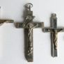Vintage Religious Jewelry lot, holy Medal, Crucifixes Image 4