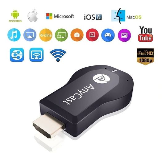 Brand New Anycast M2 Plus Wireless Wifi Display Dongle Receiver 1080p Airplay.