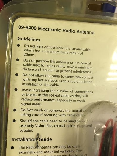 Electronic Radio Antenna