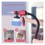 Meterk 800W Electric Spray Gun 1300ML Large Capacity High Power Paint Sprayer 3 Nozzle Sizes Adjustable Power Tools Image 9