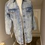 Coat long denim Image 2