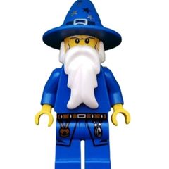 Lego BLUE WIZARD Minifigure Lego Castle Lego Minifigures