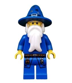 Lego BLUE WIZARD Minifigure Lego Castle Lego Minifigures
