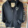 hoodie navy Hollister hoodie size medium sleeve logo Image 4