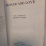 Hunger and Love by Lionel Britton. With an Introduction by Bertrand Russell (HQ797) Image 2