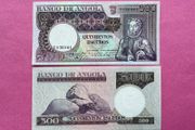 Angola  500 Escudos  1973   ( Uncirculated )pick 107a.